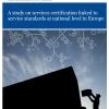 Front page to A study on services certification linked to service standards at national level in Europe