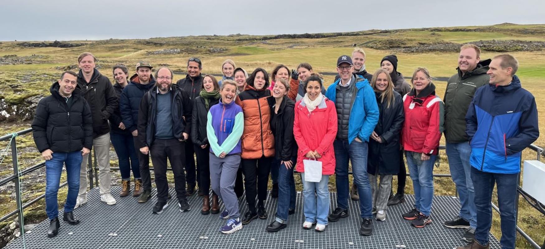 All the participant at the multi usea at sea hackathon