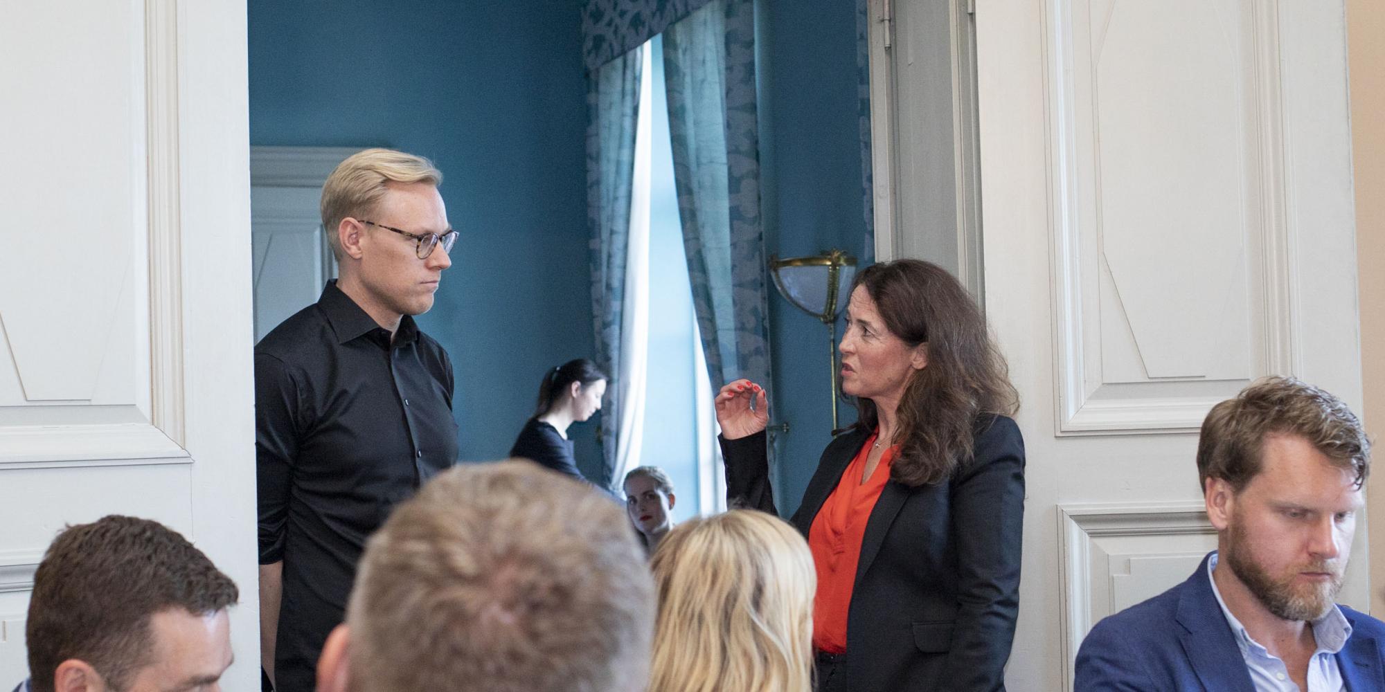Erik Engellau-Nilsson, CEO of Norrsken Foundation was interviewed by Marie Wall, Deputy Director Startups at Ministry of Enterprise.